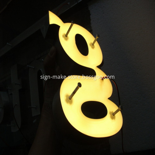 Halo Lit LED Electronic Channel Letter Signs